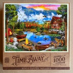 MasterPieces Time Away 1000-Piece Puzzle COMPLETE